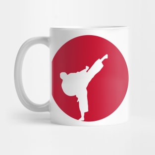 Kung Fu Japan Flag Mug